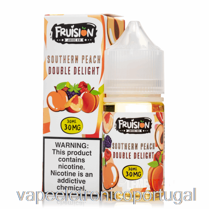 Vape Eletronico Southern Peach Double Delight - Sais De Fruisão - 30ml 30mg